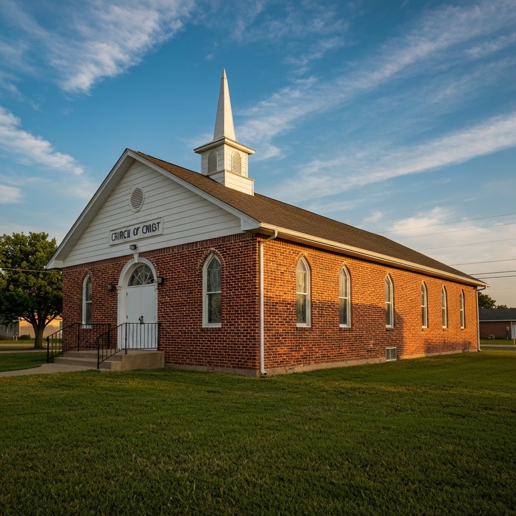 The Marlow Church of Christ building